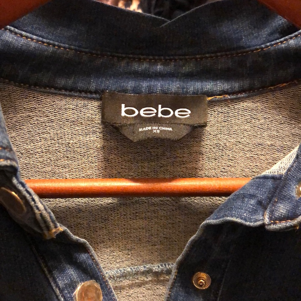 Bebe denim jacket - Picture 2 of 3